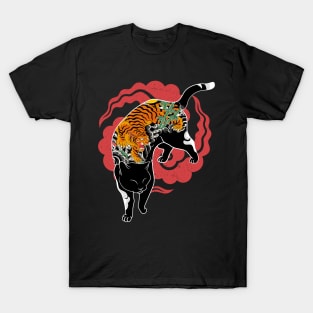 tiger tattoo cat T-Shirt